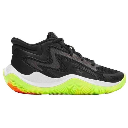 Under Armour Ko&amp;scaron;arka Baskets Jet &amp;#039;25 tige en mat&amp;eacute;riaux mixtes Črna Slike