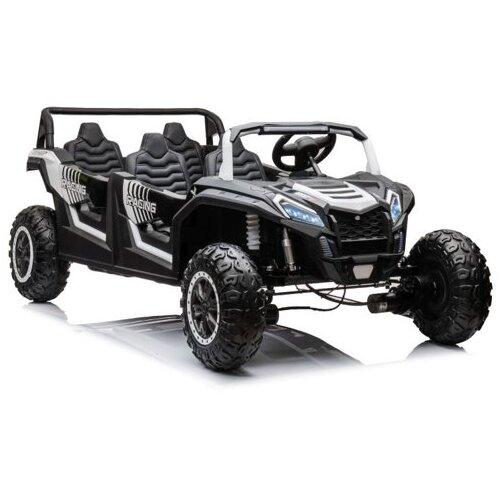 Lean Toys Otro&amp;scaron;ki avto na akumulator xxxl Buggy A033 24V 4x4 Bela Slike