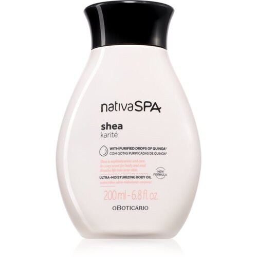 oBoticário Nativa SPA Karité olje za telo 200 ml Cene