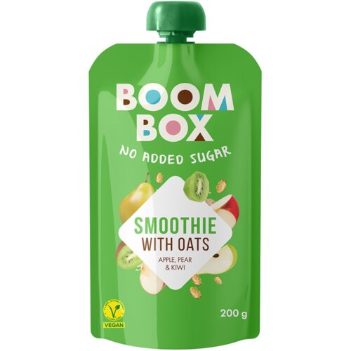 Boom Box Zobeni smoothie &ndash; jabuka, kru&scaron;ka i kivi - 200 g Cijene