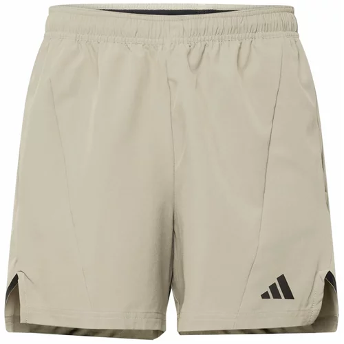 Adidas Sportske hlače 'D4T' bež / crna
