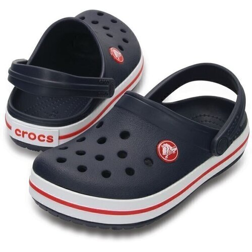 Crocs Sandale za dečake Crocband Clog T, Teget Slike