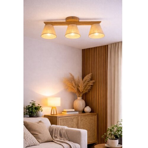  Plafonski luster ANTONIO 3xE14/40W/230V hrast Slike