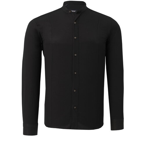 Dewberry G786 MEN&amp;#039;S SHIRT-BLACK Slike
