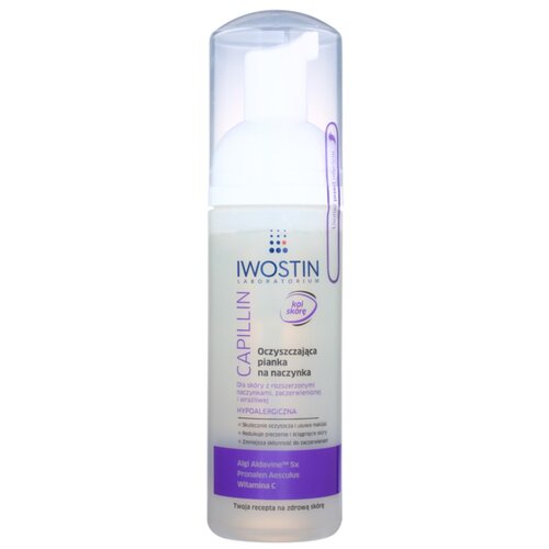 Iwostin Capillin čistilna pena za odstranjevanje ličil za občutljivo kožo z razširjenimi žilicami 165 ml Cene