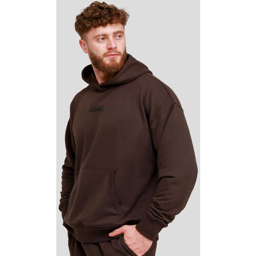 GymBeam muški duks unstoppable brown m Cene