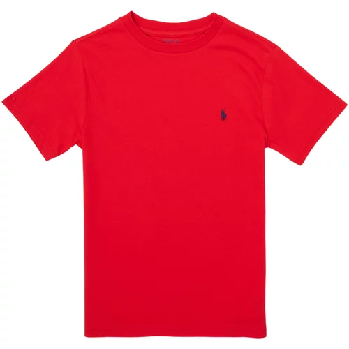 Polo Ralph Lauren Majice s kratkimi rokavi FOLLIA Rdeča