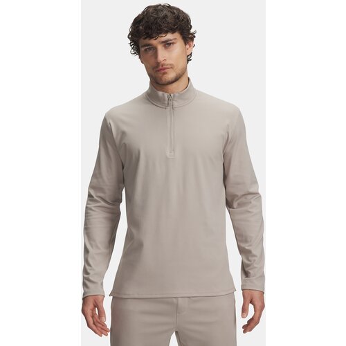 Under Armour Men's T-shirt UA Meridian 1/4 Zip-BRN - Men's Cene