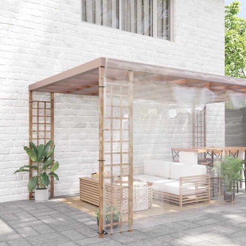  Prozirna cerada s u&amp;scaron;icama 8x8 m PVC Slike