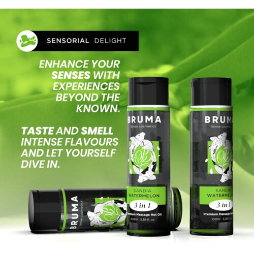 Bruma masažno olje hot oil watermelon 3in1 Slike