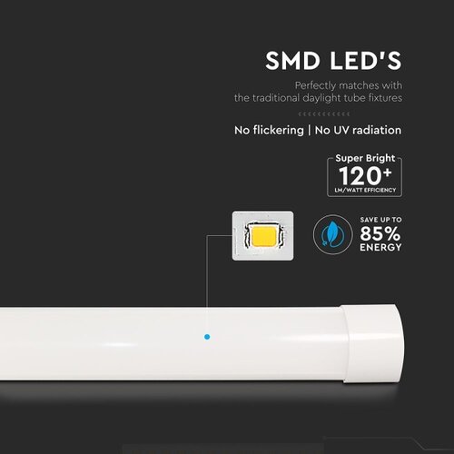  led fluorescentno svetlo LED/10W/230V 6500K 30 cm bela Slike