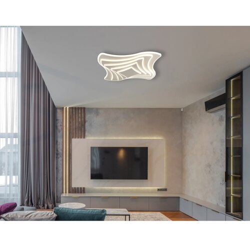 Globo 41786-42 - LED prigu&amp;scaron;iva stropna svetiljka OCTAVIO 42W/230V 45x45 cm+daljinski upravljač Slike