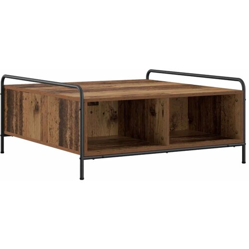  Stolić za kavu Staro drvo 90 x 90 x 41 cm Konstruirano drvo - Staro drvo 90 x 90 x 41 cm Cene