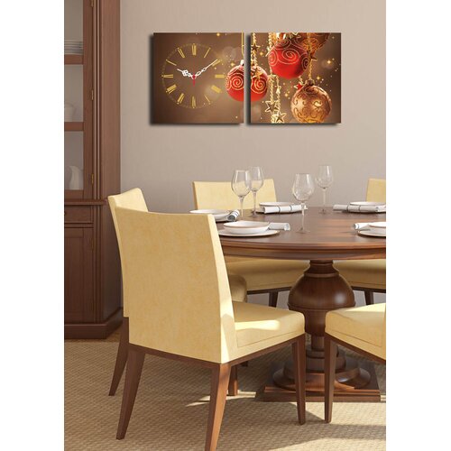 Wallity Zidni sat 2P2828CS-13, 60x28 cm, 2 dijela Cijene