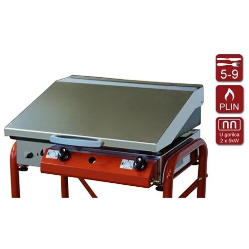 Gorenc Plinski roštilj Gurman 51 Plus, Fe ploča, 2x5kW, 51x40cm Cene