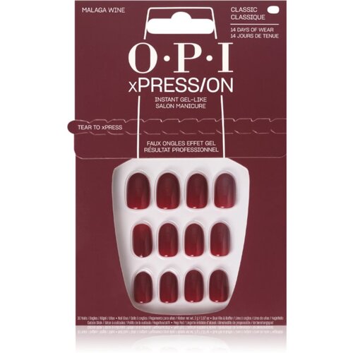 OPI xPRESS/ON umetni nohti Malaga Wine 30 kos Cene