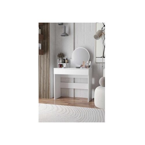Hanah home sto za &scaron;minkanje harmony mini round white Cene