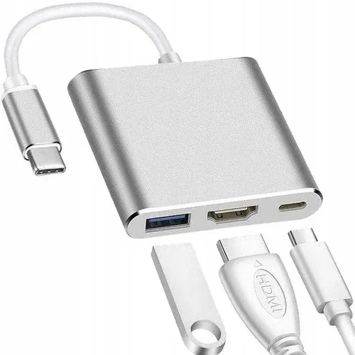  3u1 USB 3.0 USB-C HDMI na USB-C adapter