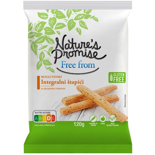 Nature¿s Promise Bezglut.int.stapici heljda/proso NP 120g Cene
