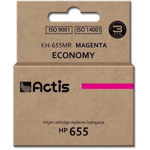 Actis KH-655MR ink (replacement for HP 655 CZ111AE; Standard; 12 ml; magenta) Cene