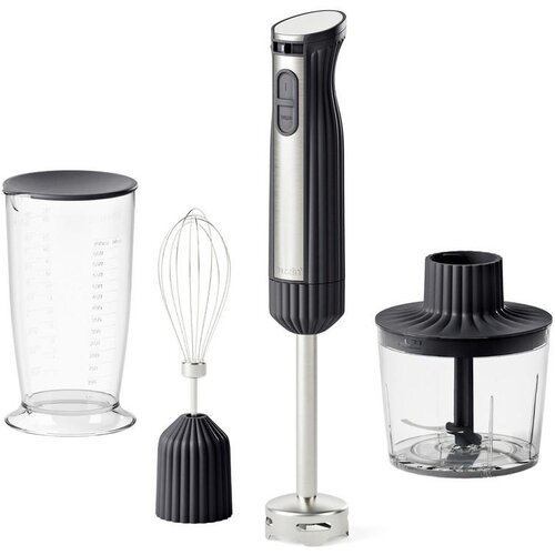 Guzzini Sous Chef Stabmixer mit Zubeh&amp;ouml;r, grau Slike
