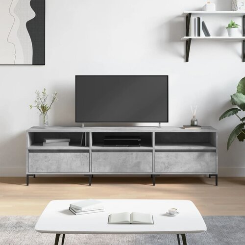 TV ormarić boja betona 150x30x44,5 cm od konstruiranog drva Cene