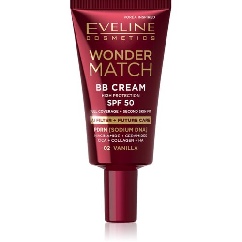 Eveline Cosmetics Wonder Match BB krema SPF50, 02 Vanilla, 30ml Slike