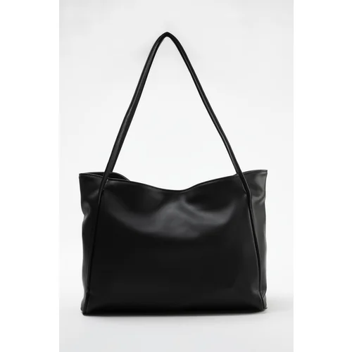 Trendyol Black Women's Maxi Tote Shoulder Bag