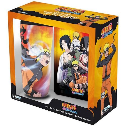Abystyle Gift Set - Naruto Shippuden - Travel Mug I Sveska Slike