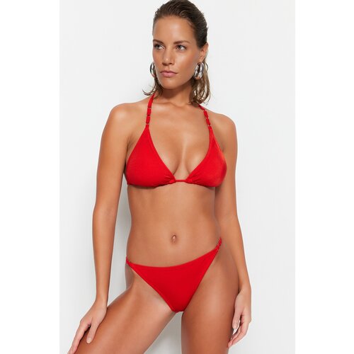 Trendyol Red Accessory Detailed Bikini Bottoms Cene