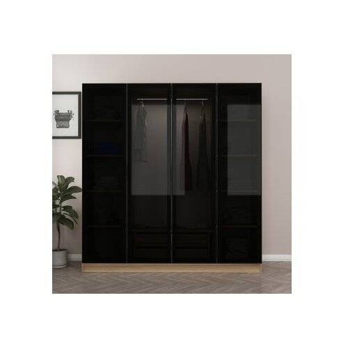 Hanah home Kale 7648 Ormar, 180x210x52cm, Smeđa Cene