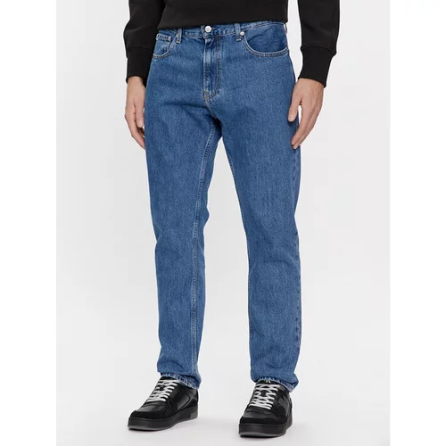 Calvin Klein Jeans Jeans hlače Authentic J30J323880 Modra Straight Fit