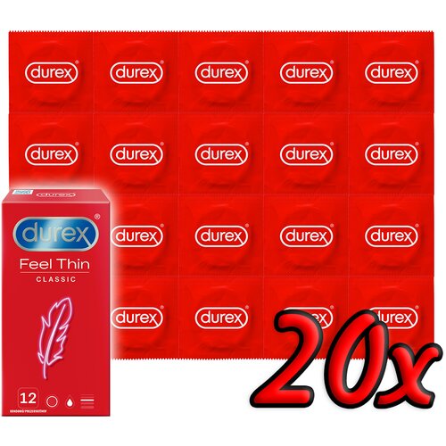 Durex Feel Thin Classic 20 pack Slike