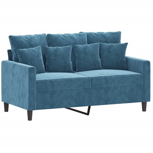 Maison Chic kavč - Sofa - Kanape dvosed moder 120 cm žamet, (21726729) Cene