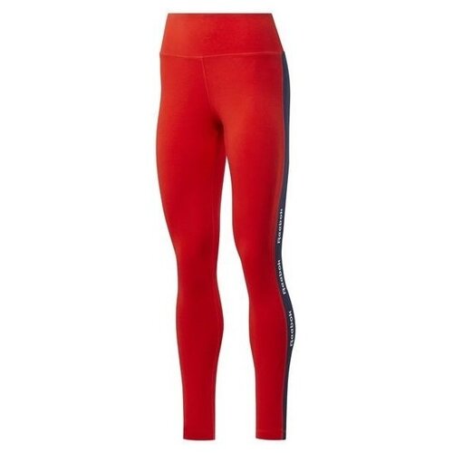 Reebok Hlače TE Linear Logo CT L Rdeča Slike