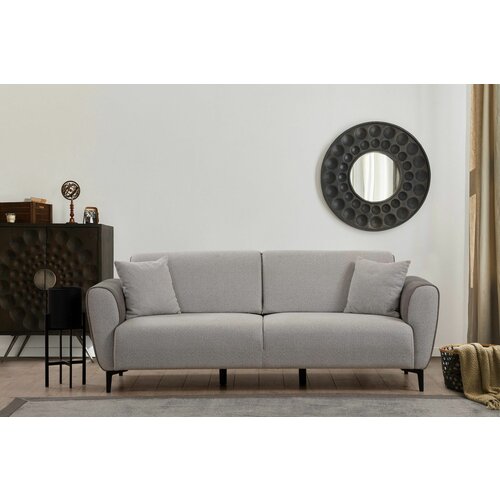 Atelier Del Sofa aren - grey grey 3-Seat sofa-bed Slike