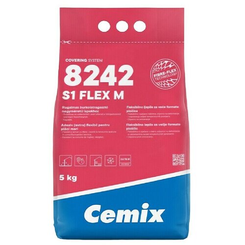 Cemix Ljepilo za pločice Flex S1 M 8242 (5 kg, Siva) Cijene