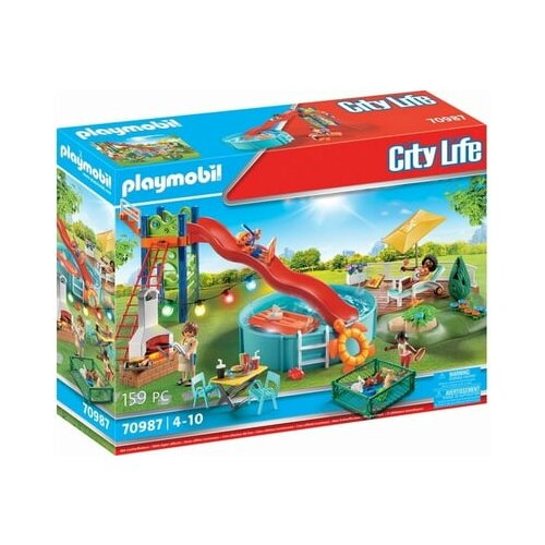 Playmobil City Life Zabava na bazenu Slike