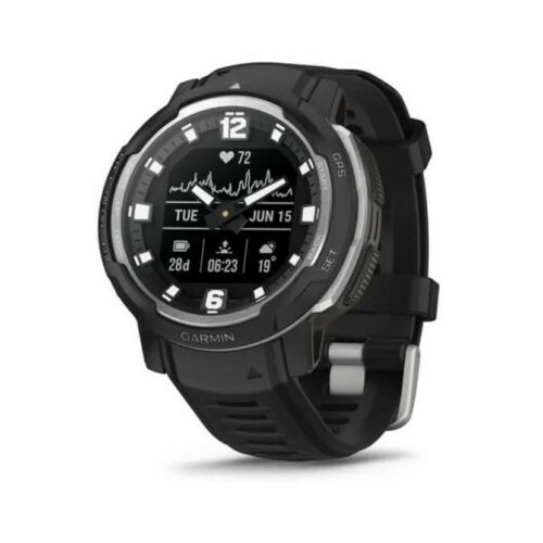Garmin instinct crossover smartwatch black ( 010-02730-03 ) Slike