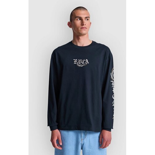 Rvca Retract Majica z dolgimi rokavi black Cene