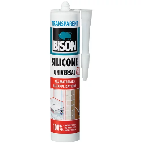 Bison univerzalni silikon (Prozirno, 280 ml)