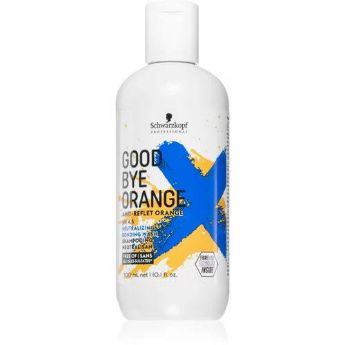 Schwarzkopf Professional goodbye orange ph 4.5 neutralizing wash šampon za nevtralizacijo oranžnih tonov za svetle in rjave lase 300 ml za ženske