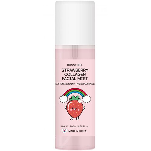Bonnyhill strawberry collagen mist 200ml Slike
