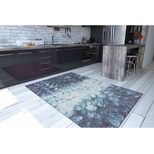Conceptum Hypnose tepih Ada Gonul Chenille 300, 75x150cm, plava Cene
