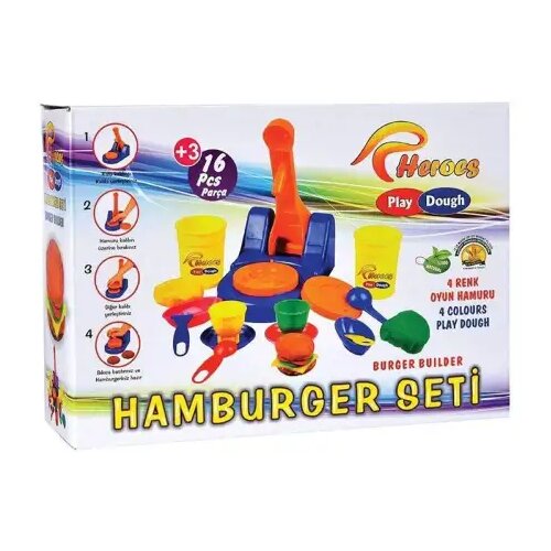 ER Toys Play-Dough: Plastelin set za izradu hamburgera Cene