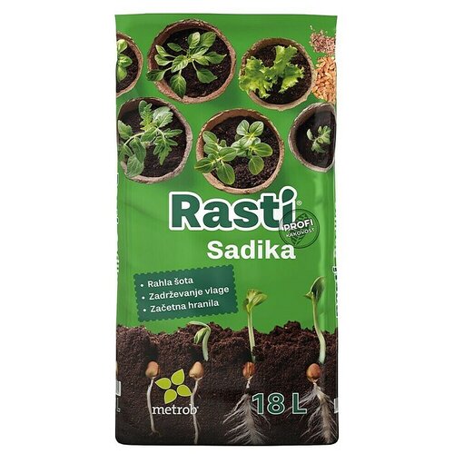 Metrob Zemlja za rastline Rasti (18 l) Cene