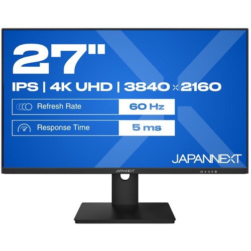  JAPAEXT JN-IPS270UHD60F computer monitor 68.6 cm (27) 3840 x 2160 pixels 4K Ultra HD LED Black Cijene
