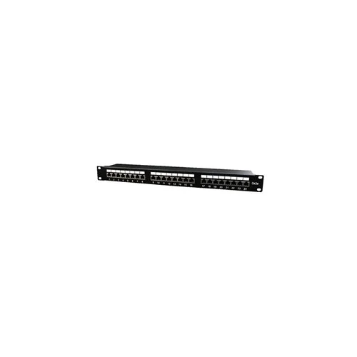 Patch PANEL 24 PORTA cat.5e, shielded,...