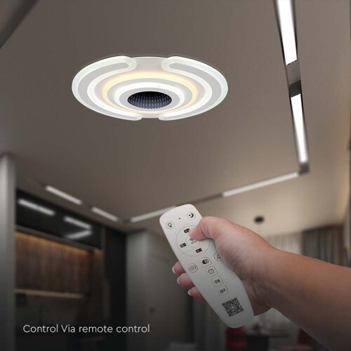  LED prigu&amp;scaron;iva stropna lampa LED/95W/230V 3000-6500K + daljinski upravljač Slike