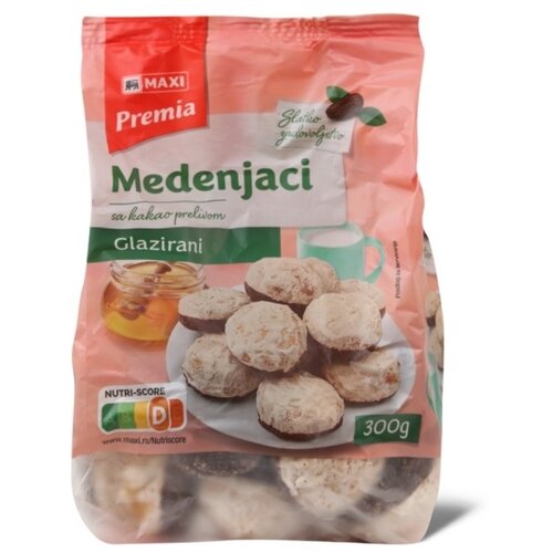 Premia medenjaci glazirani kakao 250g Slike